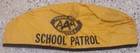 Rare - Vintage 1950 s Aaa Auto Club School Safety Patrol Rain Hat - Terre Haute
