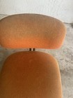 Rare Vintage Mid-century Modern Office Desk Chair Wood Pedals  