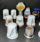 Lot Of 13 State Of Texas Seeing Thimbles Dallas Alamo Billy Bob   s 