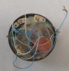 Antique Telephone Western Electric  Dial  Gold Fingerwheel