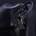 Vintage Southwestern Sterling Silver 925 Bell Earrings
