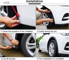 20ft Car Wheel Arch Trim  Fender Flares Arches Wing Expander Car Wheel Eyebrow A