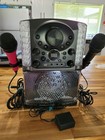 Singing Machine Sml625btbk Lights Bluetooth Cd Karaoke System Black 