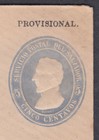 Servicio Postal Del  el salvador 5c Blue Provisional Stationery Envelope  Unused