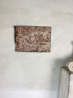 Military Toile French Toile De Nantes Purple Beige War Fabric Historical 1815 T