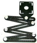 Multi Angle Measuring Tool Six-sided Universal Ruler Drill Guide Locator 5-holes