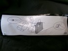 Genuine Oem 68298539ab Jeep Wrangler Rear Quarter Window Storage Bag 2018 - 2025