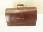 Vtg Antique Singer Sewing Machine Bent Wood Case Top Cover Lid