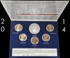 2014  2015  2016 United States Mint Annual Uncirculated Dollar Coin Set
