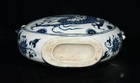 8 2  China Yuan Dynasty Antique Blue White Dragon Phoenix Head Porcelain Tea Pot