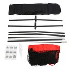 Red Pro Baseball Softball Hitting Pitching Net Baseball Backstop Practice Net