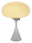 Mid Century Design Table Lamp By Designline In Gloss White Space Age Mod Light