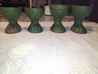 Antique Set Of  4 Cast Iron Clawfoot Bath Tub Feet Claw Foot Style Matching Set