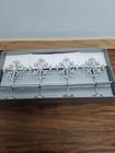 Pier One Imports Snowflake Four Place Card Holders Silver