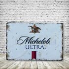 Michelob Ultra Beer Vintage Style Tin Bar Sign Poster Man Cave Collectible New