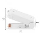 Mini Heat Bag Sealer Portable Thermal Plastic Food Packaging Sealing Machine