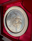 Danbury Mint Sterling Silver 8 5oz Plate    paul Revere   s Ride-1775    No  6446