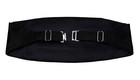 Men s Solid Black 3 Piece Cummerbund Bow Tie Hanky Set Formals Proms Weddings