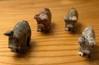 Pig Pocket Totem Spirit Animal Carved From Dolomite From Peru 