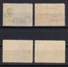 Croatia 1943 Mnh Mi 107-110 Sc B33-b36 Croatian Legion Ww2 Member Of The Axis   