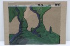 Original Hand Painted Animation Production Cel Background  233-7 