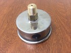 Liquid Filled 300 Psi Air Pressure Gauge Center Back Mount Mnt With 2 5 Face