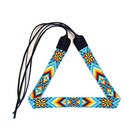 Beaded Hatband Native American Style Southwestern Cowboy Rode Pattern 3