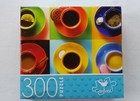 Cardinal Puzzles Jigsaw 300 Pc Colorful Coffee Cups Tea Latte Mug 14 X 11 Sealed