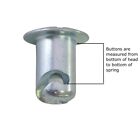 Dzus Button Steel Medium 10pack Dzus Fasteners Quarter Turn Sprint Car  500 7 16