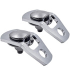 2 Pcs Universal Rear Camper Anchor Tie-down Replace For  182866 Silver Steel