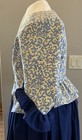 Xxl Outlander Bodice  Pirate  Colonial  Rev War  Ren Faire  Scroll Floral  Nwot