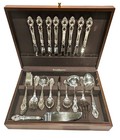 Reed  Barton  spanish Baroque  Sterling Silver Service For 8  46 Pieces