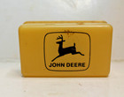 Vintage John Deere White Plastic Plug In Night Light With Black Logo