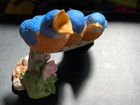 1991 Princeton Gallery Woodland Symphony 3 Baby Bluebirds On Branch Figurine Htf