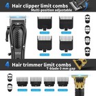 Wahl Professional Hair Cut Machine Barber Salon Cutting Trimmer Clipper Kit Set