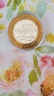  10 Casino Gaming Token Las Vegas Solid 999 Silver brass Bellagio Self Ltd Ed
