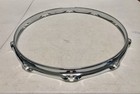 Dw Collectors 14    Hoops Pre Truehoops 10 Hole Snare Drum  Chrome  Workshop 2 3mm