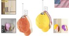 Stylish Wall-mounted Hat Rack     Clear Acrylic  Adjustable Installation  2 Pack