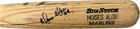 Moises Alou Signed Game Used Cracked Rawlings Big Stick Pro Model Bat Marlins
