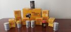 Vintage Kodak Metal 35mm Empty Film Canisters And Boxes