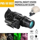 Pvs18 Night Vision Sight Nvg 1x32 Digital Infrared Scope Night Vision Monocular