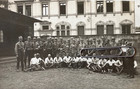 Original  Pre-ww2 German Storm Division Members 1934 Photo Postcard Rppc
