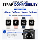 Official Genuine Apple Nike Sport Watch Strap Band 44mm 45mm 46mm 49mm  no Box 