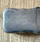 Antique Brass People   s Lumber Co  Advertising Match Safe Vesta Case   Striker