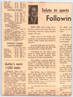1972 Ben Horror Movie Ad Vintage 5 x7  Newspaper Clipping 1970 s M818