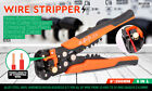 Self Adjusting Insulation Wire Stripper Cutter Crimper Cable Stripping Tools 8 