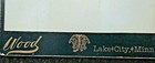 Antique 19th Century Victorian Cabinet Card Photograph wood lake City  Minn