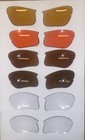 6 Pairs Bolle Replacement Sunglass Lenses  1 Amber  2 Brown  1 Coral  2 Clear 