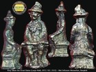 King Taksin 2515 Wat Intharam Bronze Mini Statue Thai Antigue Rare Popular