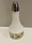 Vintage Pyrex Corelle Gemco Yellow   Green Flower Vinegar Cruet